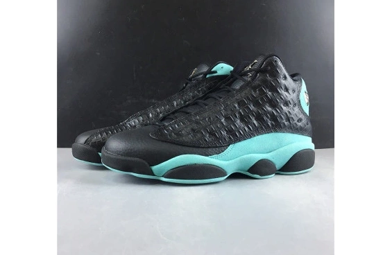 BLACK AllSeason 414571-030 ISLAND JORDAN 414571-030 RETRO 13 714 AIR GREEN 0608